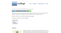 Desktop Screenshot of callio.pe